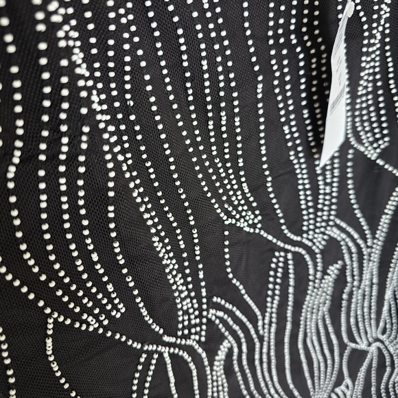 NWT White House Black Market Black Pearl Beaded Camisole Size M - Picture 7 of 7